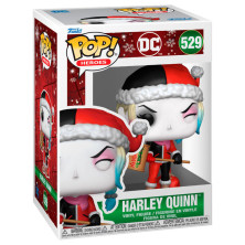 Figura POP DC Comics Harley Quinn Holiday